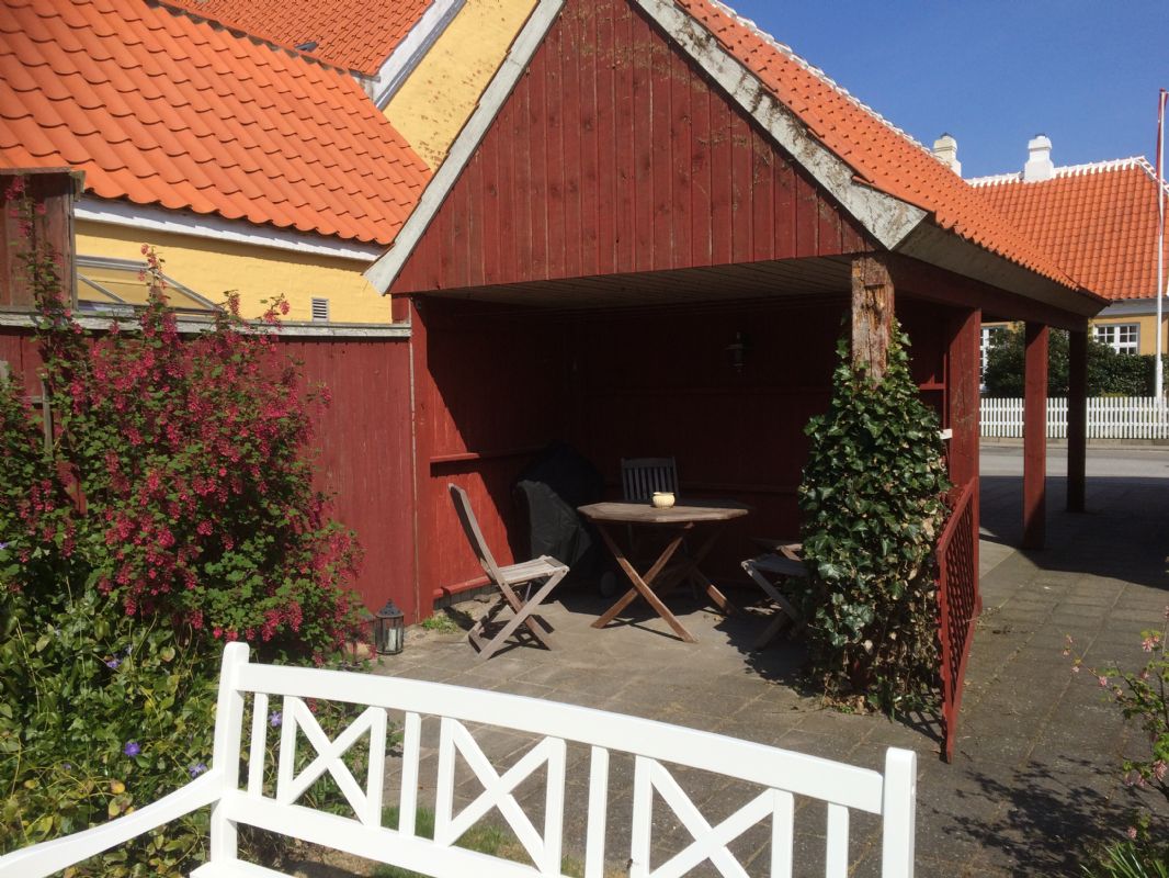 Den overdkkede terrasse 