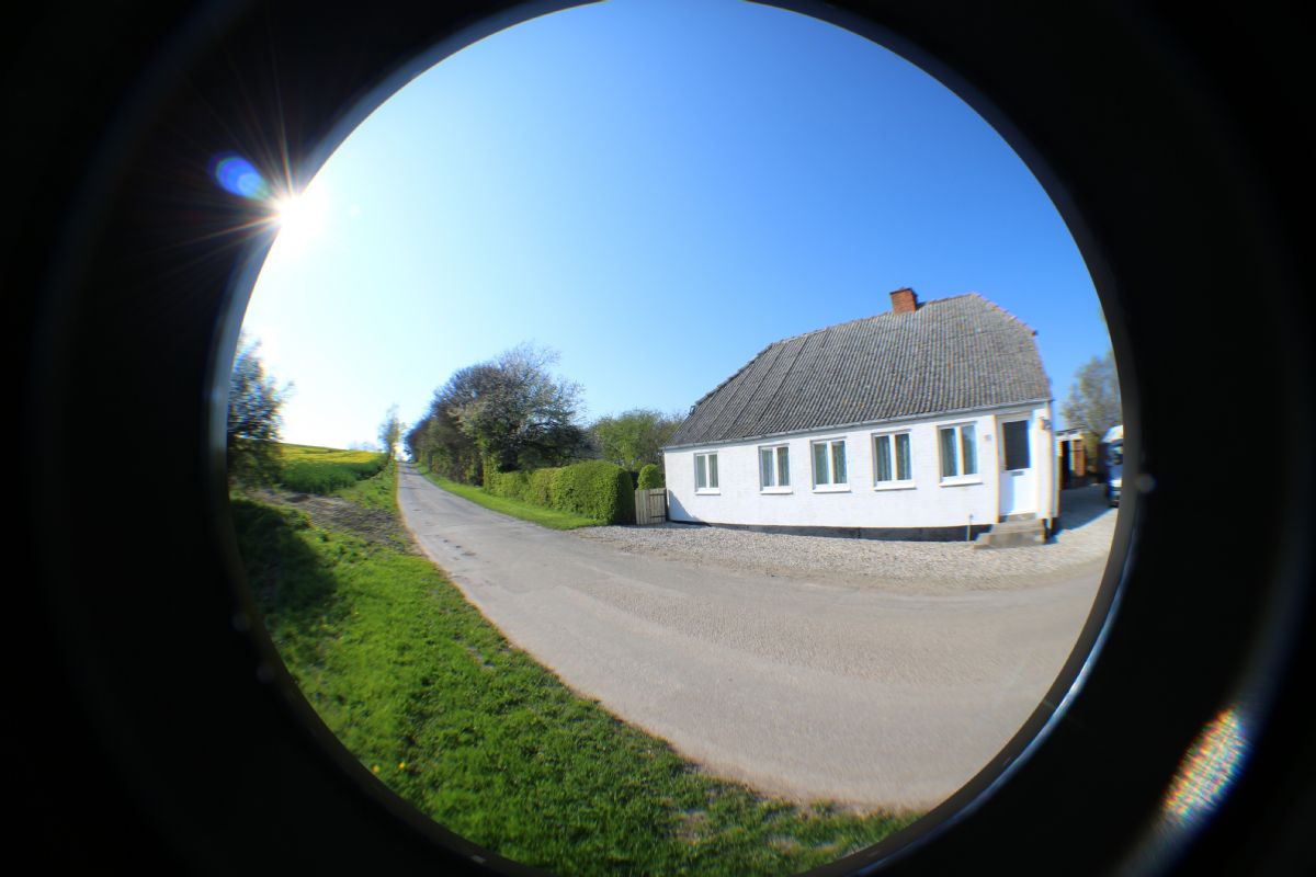 Feriehus fra stille vej
