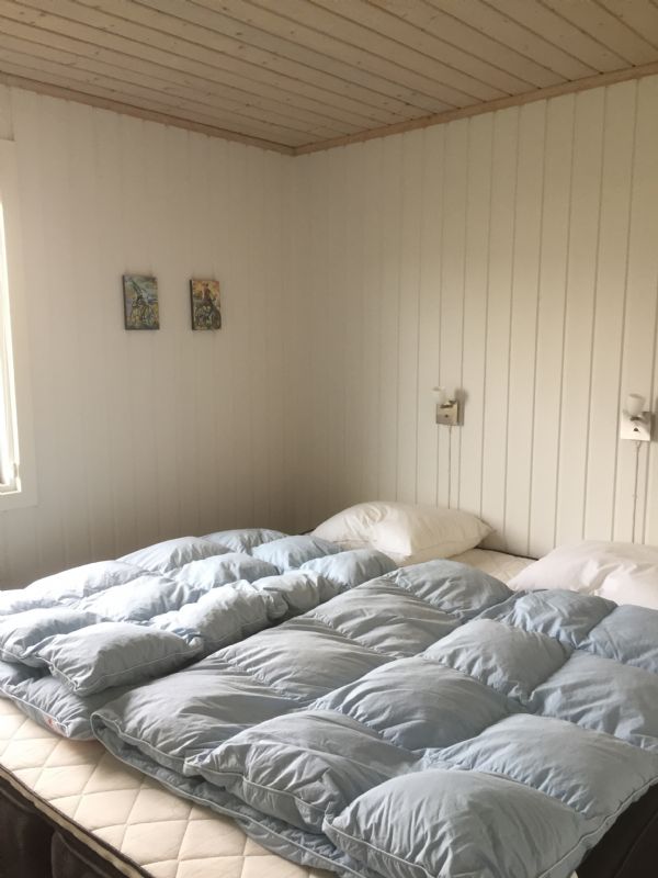 Soveværelse med dobbelt seng