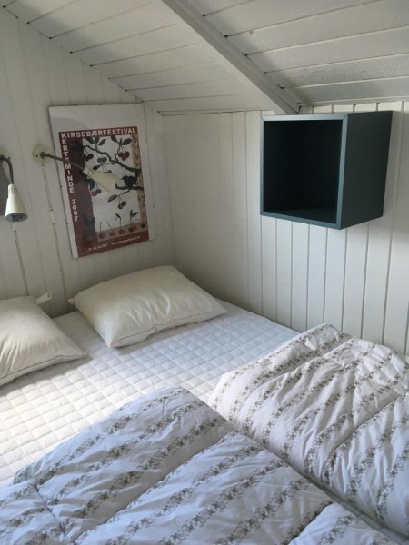 Soveværelset med dobbeltseng