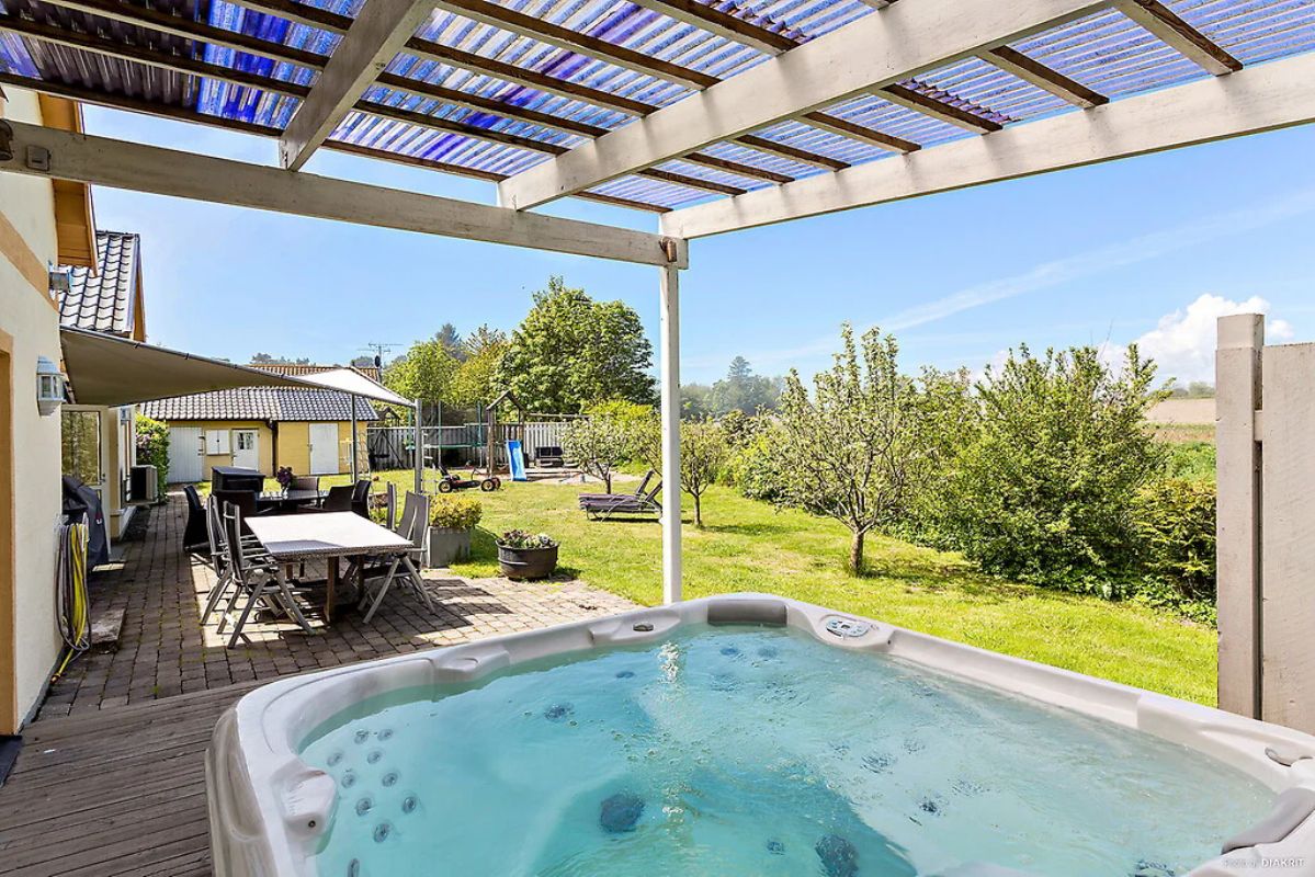 Utsikt fra boblebadet